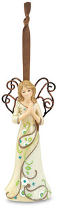 Prayers by Perfectly Paisley - 4.5" Angel Praying Ornament