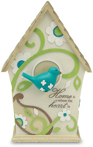 Home by Perfectly Paisley - 7.5" Decorative Birdhouse
