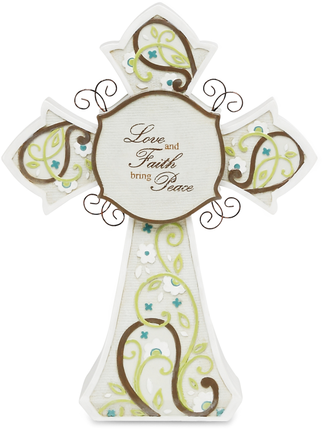 Love by Perfectly Paisley - Love - 7.5" Self Standing Cross