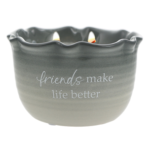 Friends by Thoughts of Home - 11 oz - 100% Soy Wax Reveal Candle
Scent: Tranquility