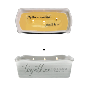 Together by Thoughts of Home - 12 oz - 100% Soy Wax Reveal Triple Wick Candle
Scent: Tranquility