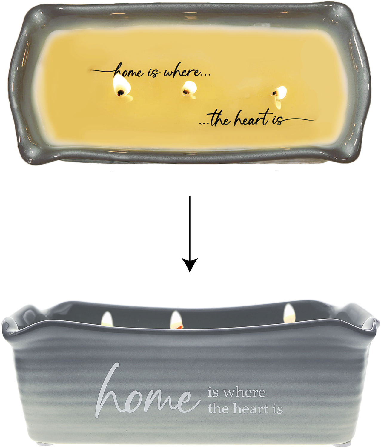 Home by Thoughts of Home - Home - 12 oz - 100% Soy Wax Reveal Triple Wick Candle
Scent: Tranquility