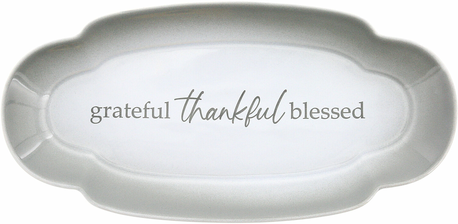 Thankful by Thoughts of Home - Thankful - 12" Trays