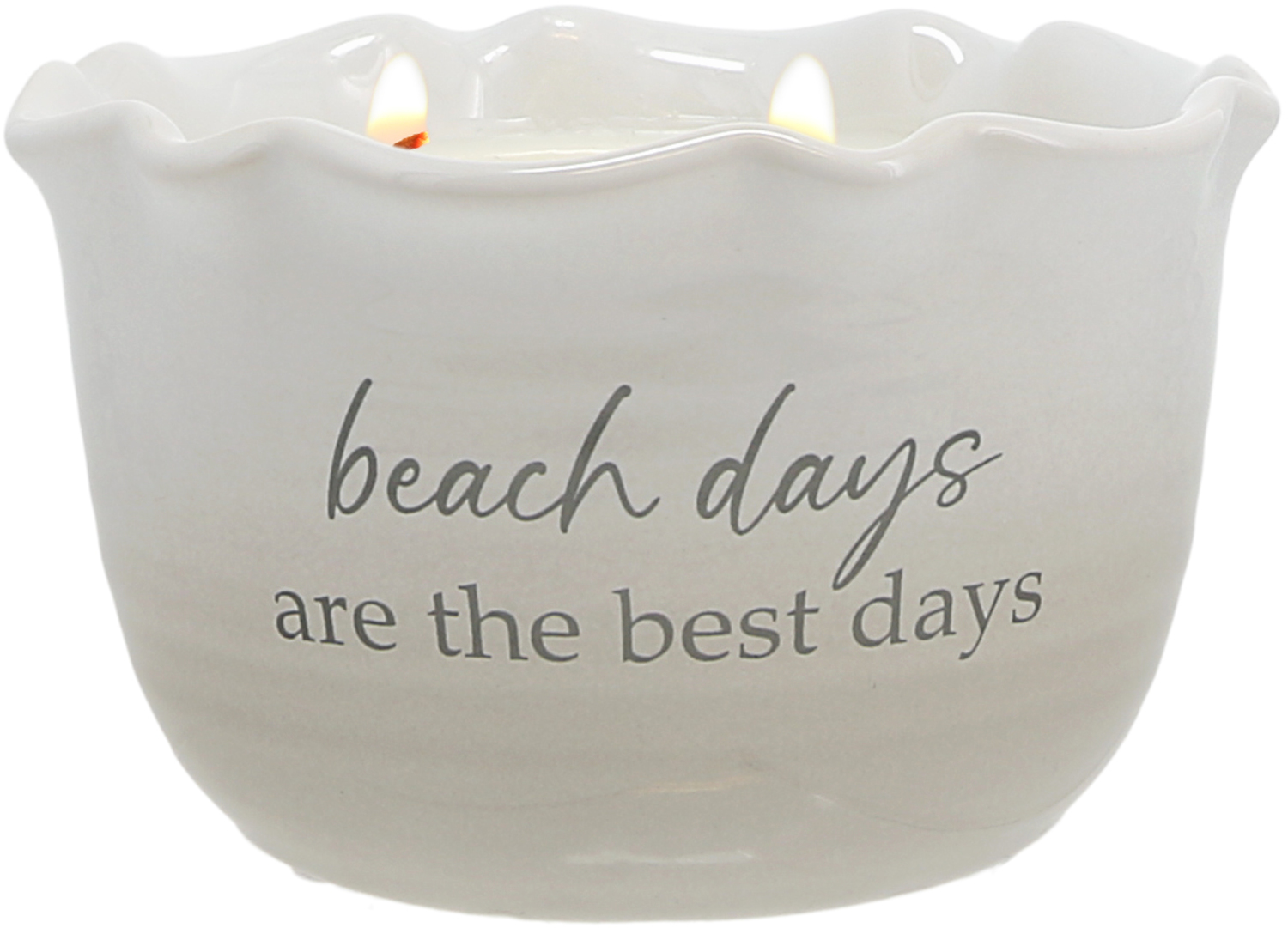 Beach Days by Thoughts of Home - Beach Days - 11 oz - 100% Soy Wax Reveal Candle
Scent: Tranquility