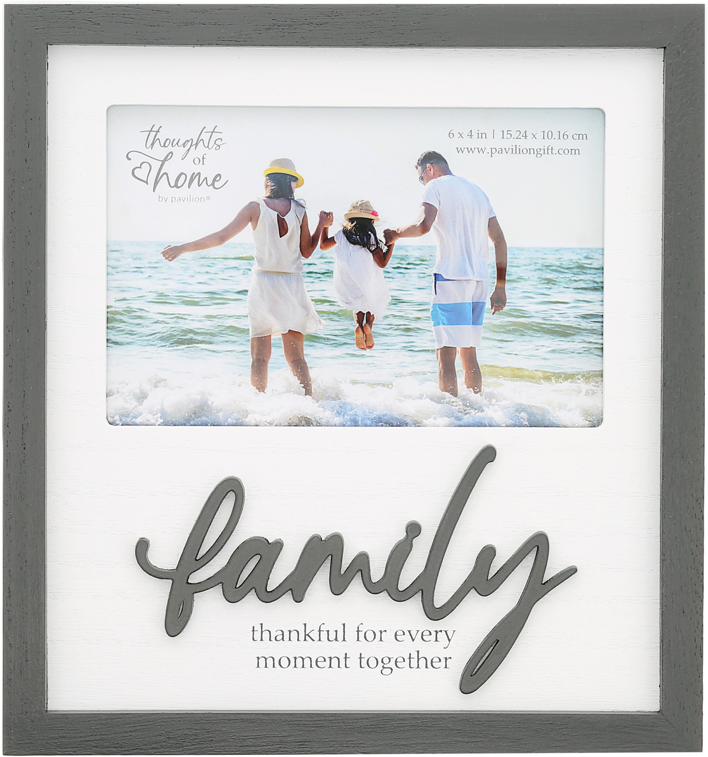 Family by Thoughts of Home - Family - 7.75" x 8.25" Frame (Holds 6" x 4" Photo)
