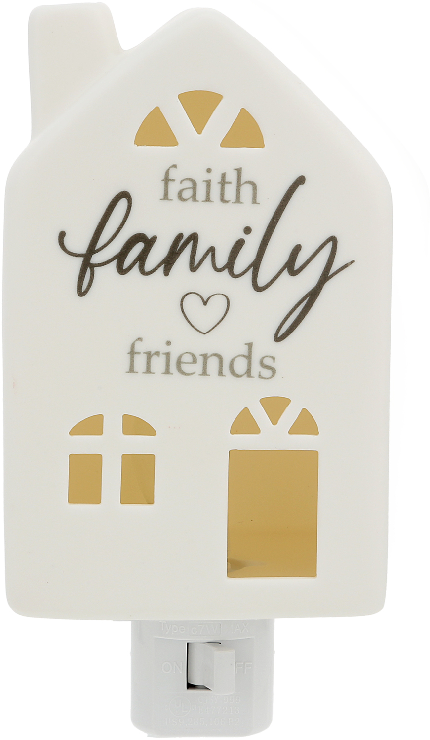 Family by Thoughts of Home - Family - 5" Ceramic Night Light