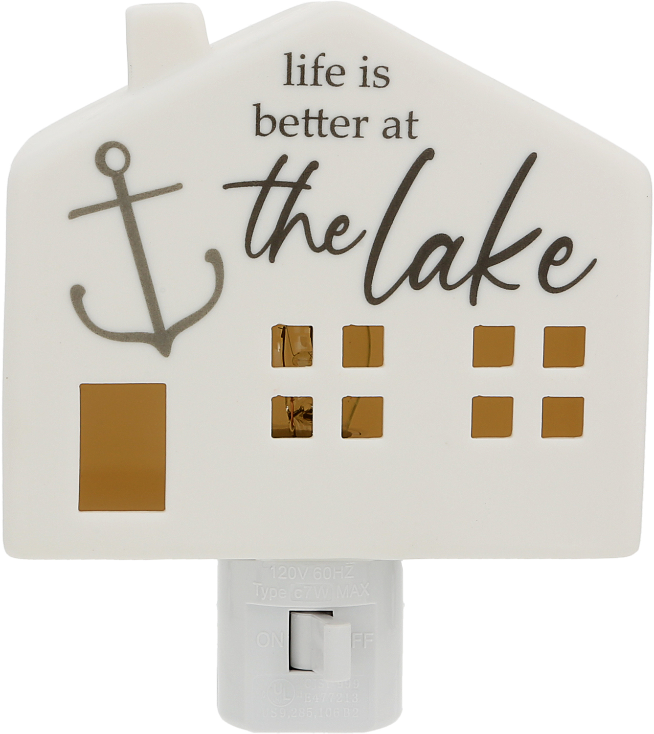 Lake by Thoughts of Home - Lake - 3.5" Ceramic Night Light