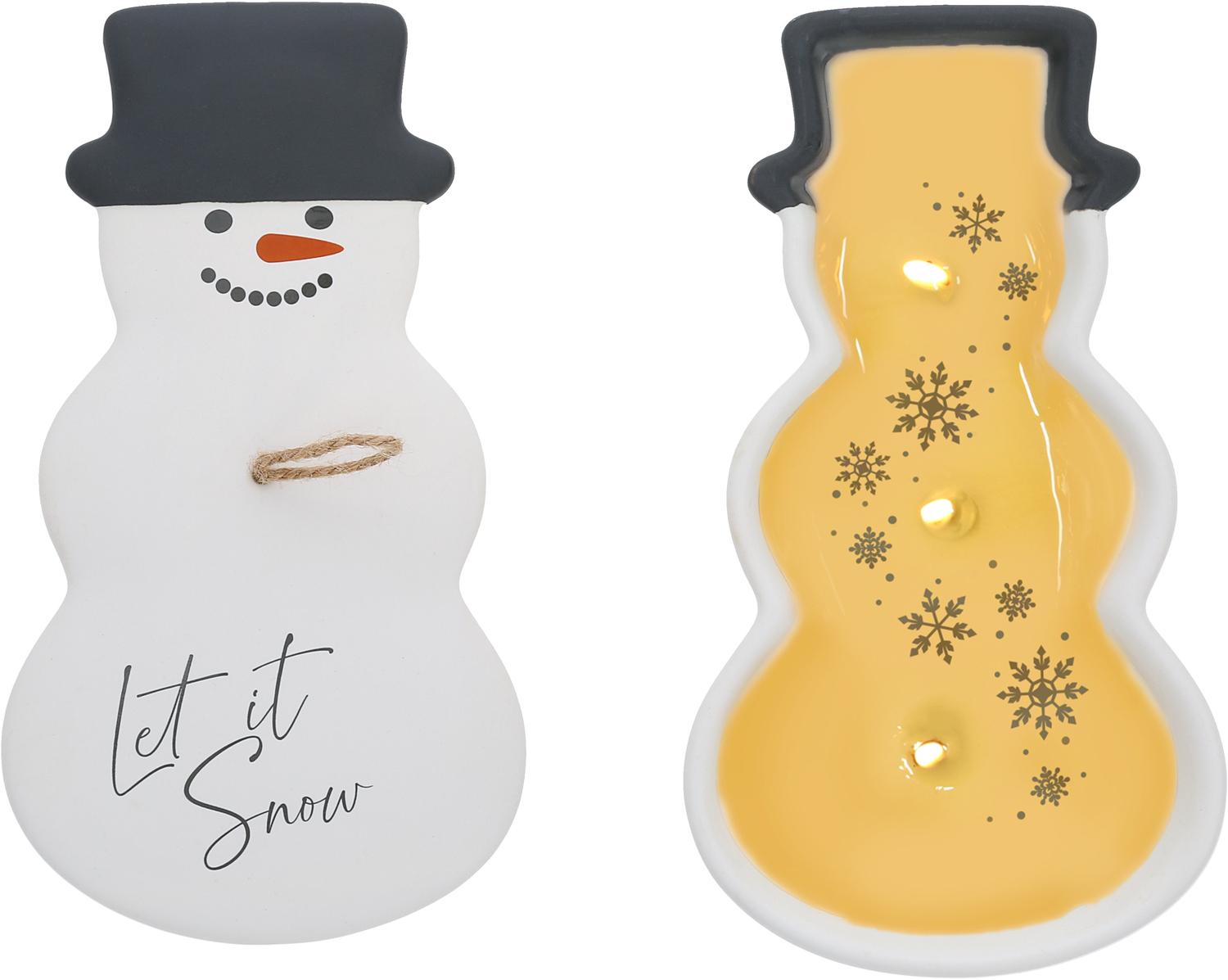 Let It Snow by Thoughts of Home - Let It Snow - 10 oz - 100% Soy Wax Reveal Candle Scent: Sparkling Vanilla