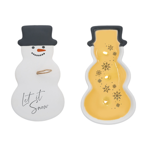 Let It Snow by Thoughts of Home - 10 oz - 100% Soy Wax Reveal Candle Scent: Sparkling Vanilla