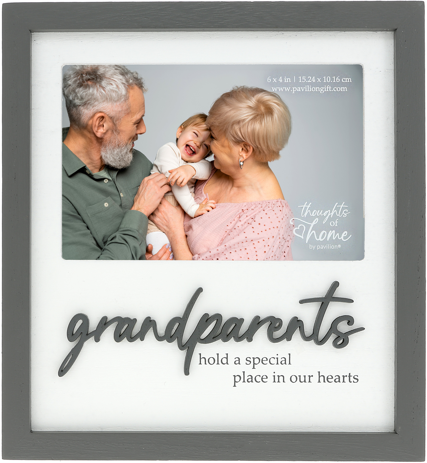 Grandparents by Thoughts of Home - Grandparents - 7.75" x 8.25" Frame (Holds a 6" x 4" Photo)