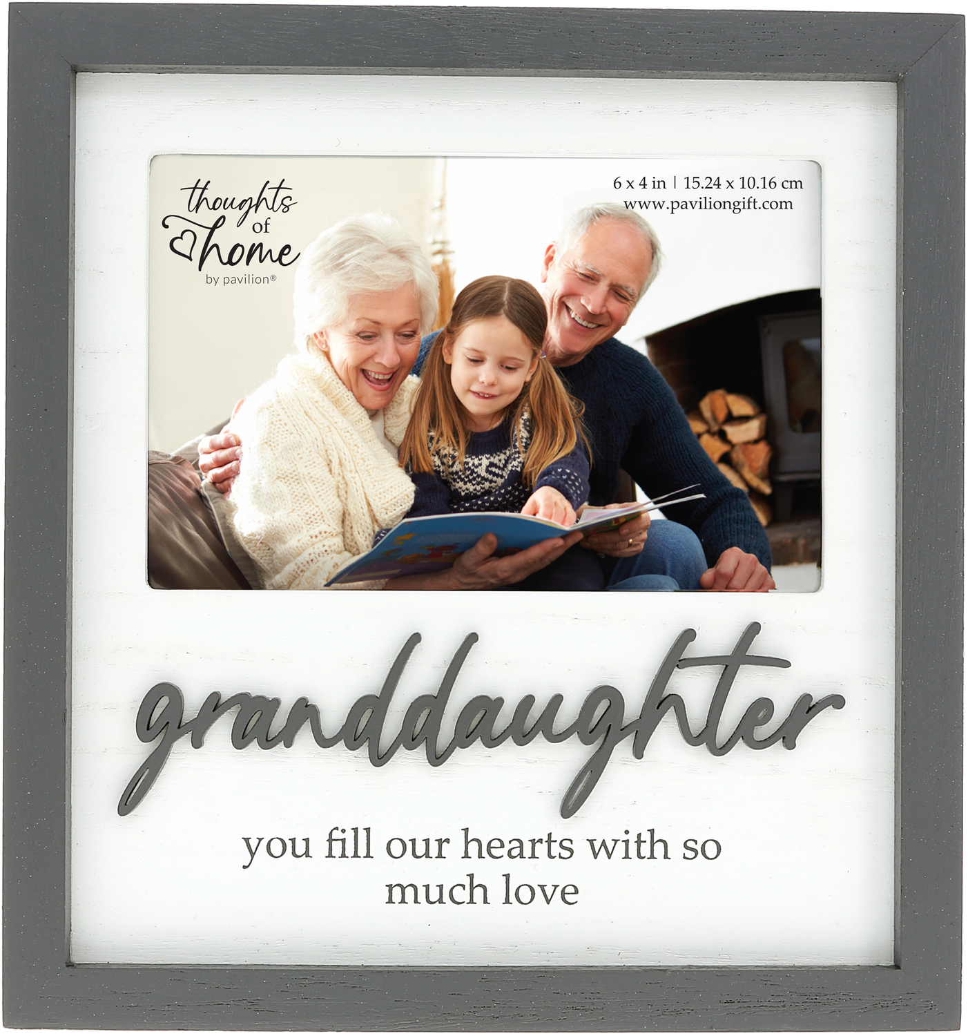 Granddaughter by Thoughts of Home - Granddaughter - 7.75" x 8.25" Frame (Holds a 6" x 4" Photo)