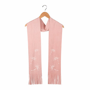 Pale Pink by Dandelion Wishes - 72" Micro Suede Scarf