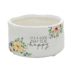 Happy by Graceful Love -BCB - 8 oz - 100% Soy Wax Reveal Candle
Scent: Tranquility