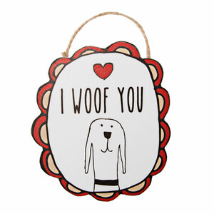 I Woof You by It's Cats and Dogs - 4" Ornament with Magnet