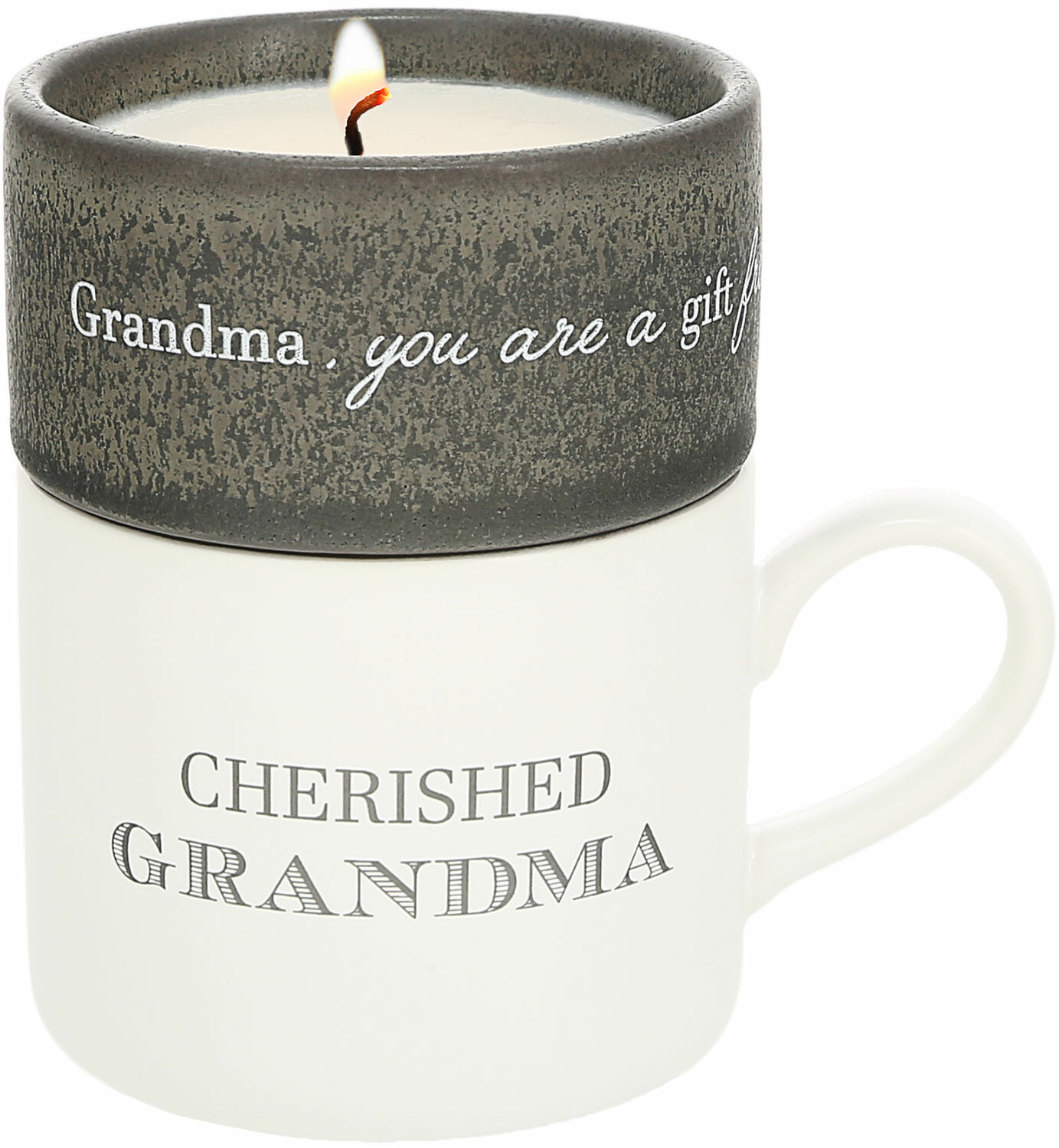 Grandma by Filled with Warmth - Grandma - Stacking Mug and Candle Set
100% Soy Wax Scent: Tranquility