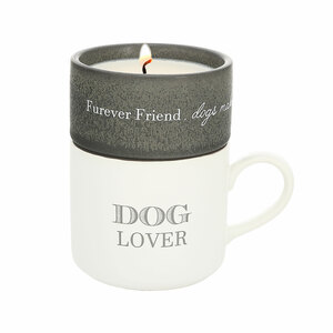 Dog by Filled with Warmth - Stacking Mug and Candle Set
100% Soy Wax Scent: Tranquility
