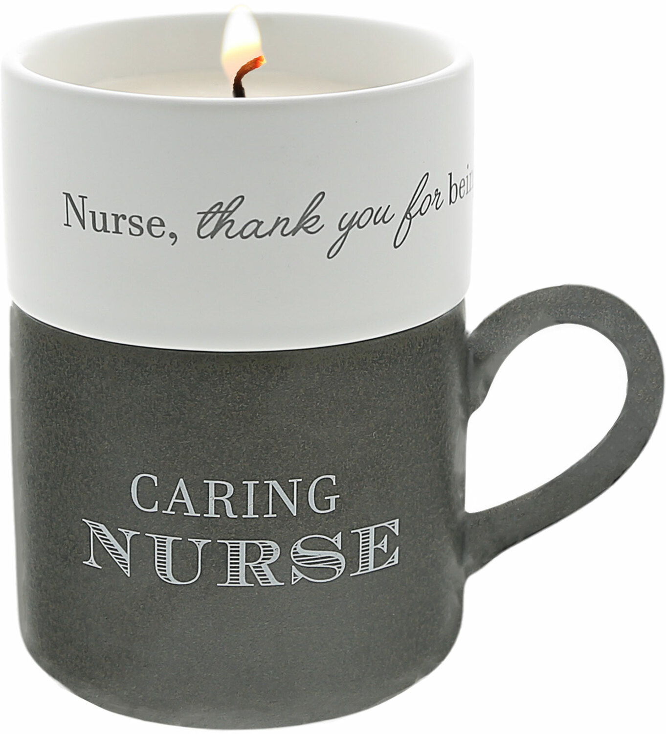 Nurse by Filled with Warmth - Nurse - Stacking Mug and Candle Set
100% Soy Wax Scent: Tranquility