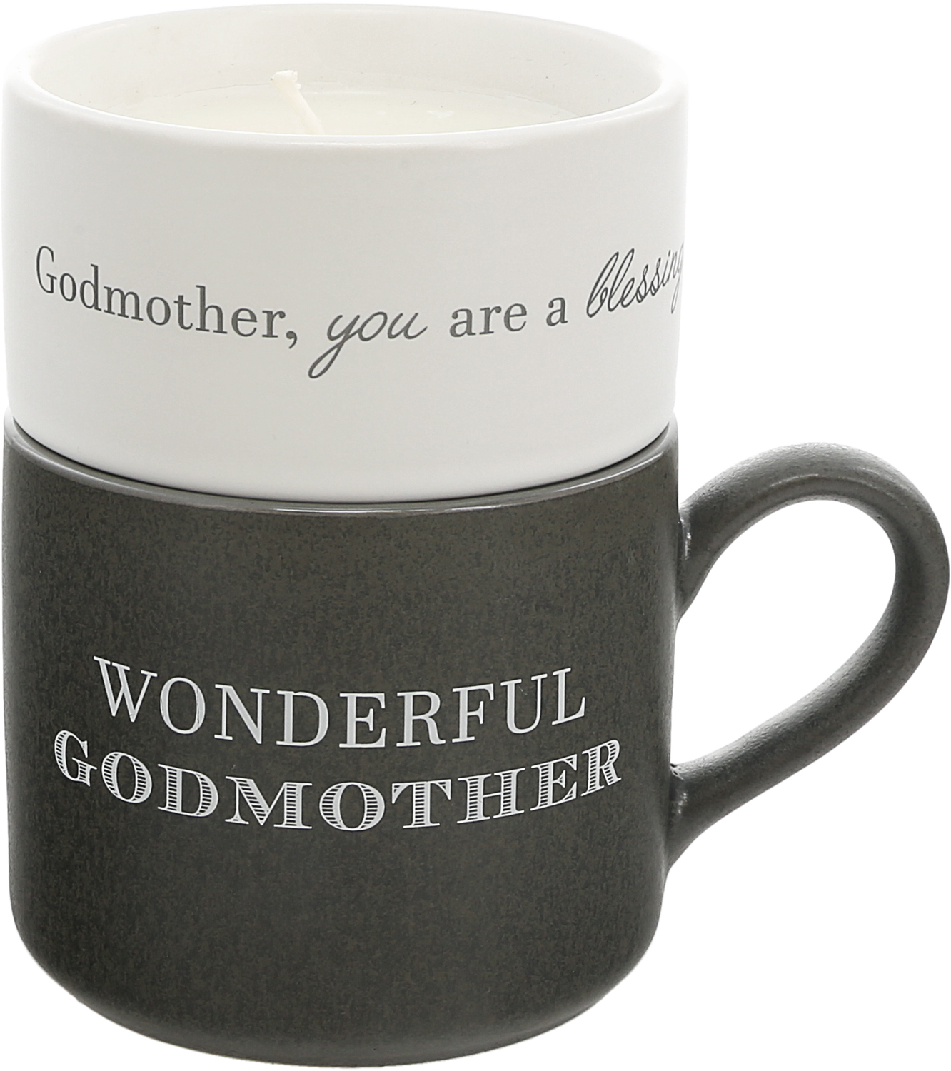 Godmother by Filled with Warmth - Godmother - Stacking Mug and Candle Set
100% Soy Wax Scent: Tranquility