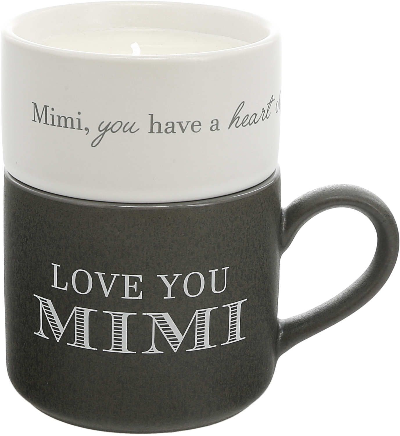 Mimi by Filled with Warmth - Mimi - Stacking Mug and Candle Set
100% Soy Wax Scent: Tranquility