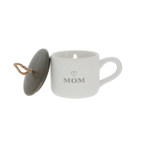 Mom by Filled with Warmth - 2 oz Mini Mug 100% Soy Wax Candle
Scent: Tranquility