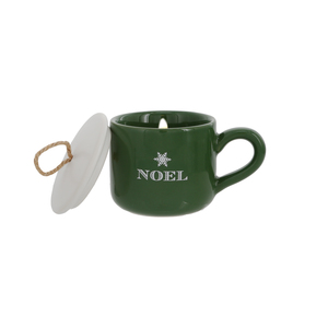 Noel by Filled with Warmth - 2 oz Mini Mug 100% Soy Wax Candle
Scent: Balsam Fir