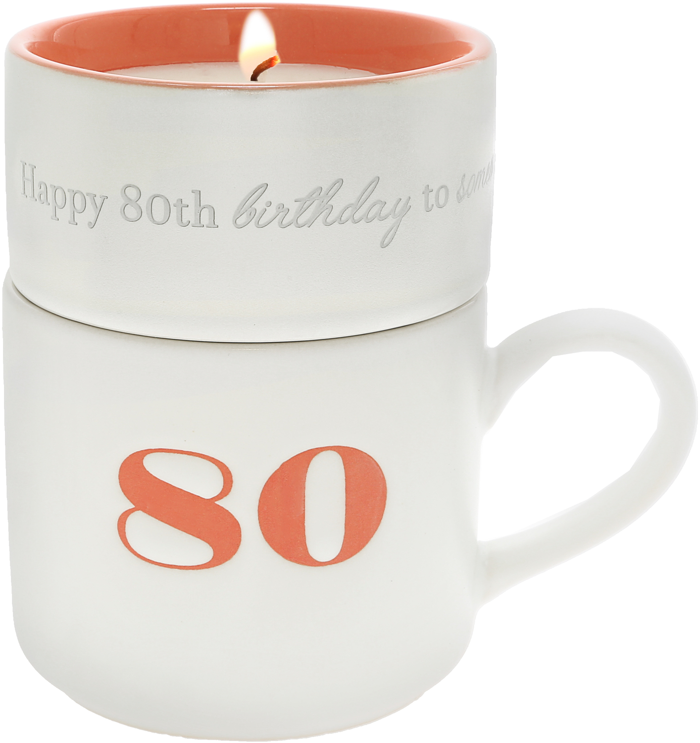 80 by Filled with Warmth - 80 - Stacking Mug and Candle Set
100% Soy Wax Scent: Tranquility