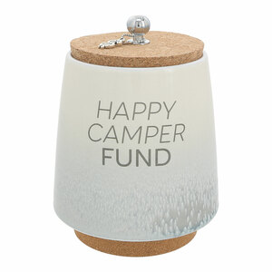Happy Camper by So Much Fun-d - 6.5" Ceramic Savings Bank