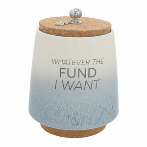 Whatever I Want by So Much Fun-d - 6.5" Ceramic Savings Bank