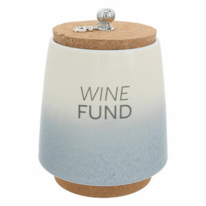 Wine by So Much Fun-d - 6.5" Ceramic Savings Bank