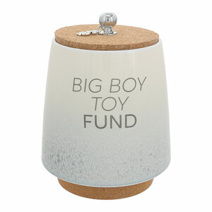 Big Boy Toy by So Much Fun-d - 6.5" Ceramic Savings Bank