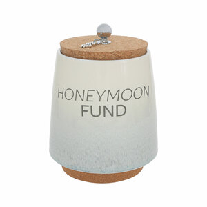 Honeymoon by So Much Fun-d - 6.5" Ceramic Savings Bank