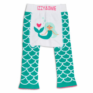 Seafoam Mermaid by Izzy & Owie - 12-24 Months Baby Leggings