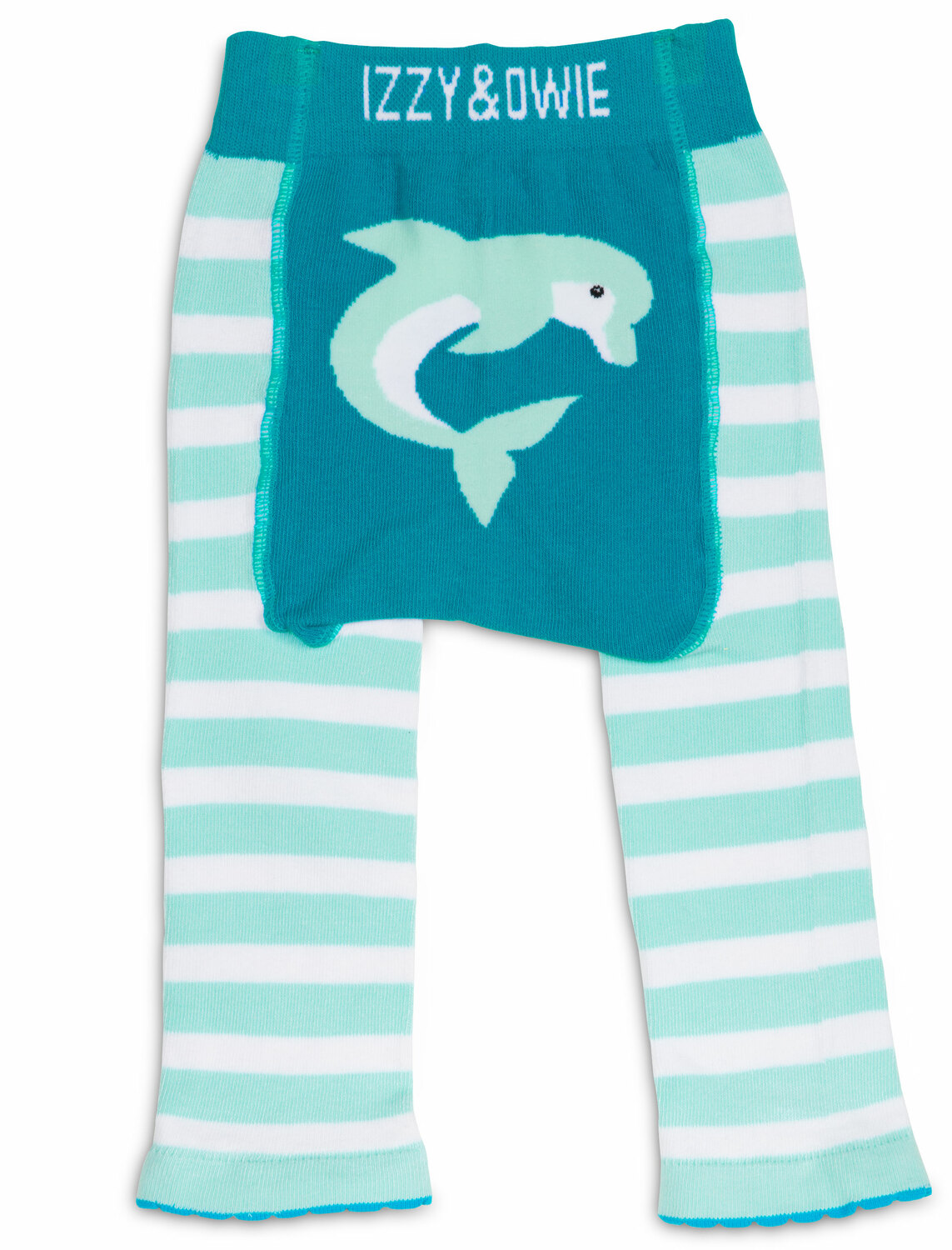 Blue Dolphin by Izzy & Owie - Blue Dolphin - 12-24 Months Baby Leggings