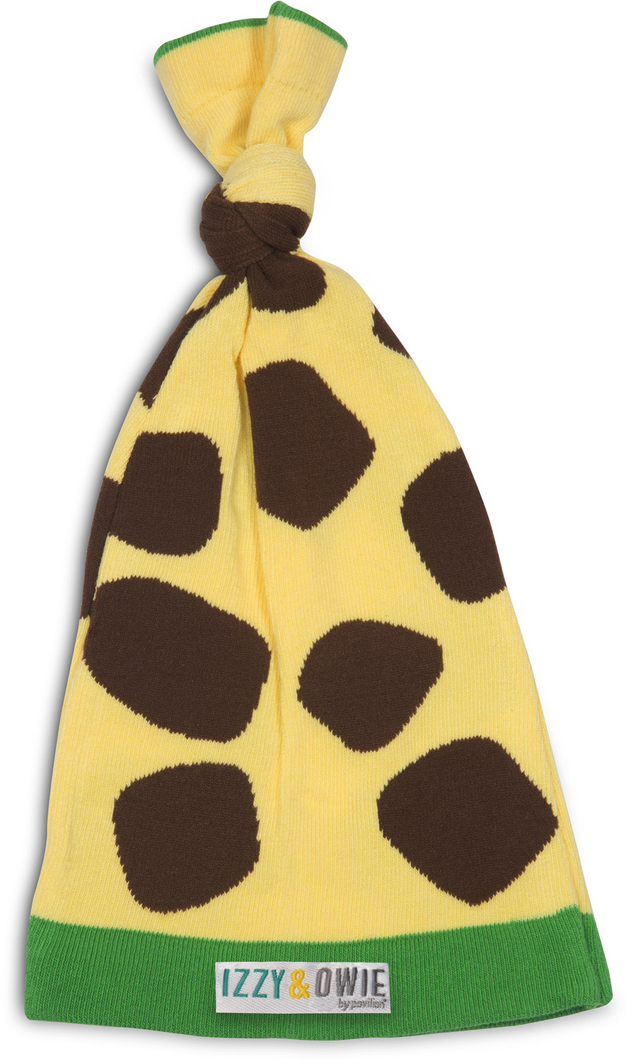 Green and Yellow Giraffe by Izzy & Owie - Green and Yellow Giraffe - One Size Fits All Baby Hat