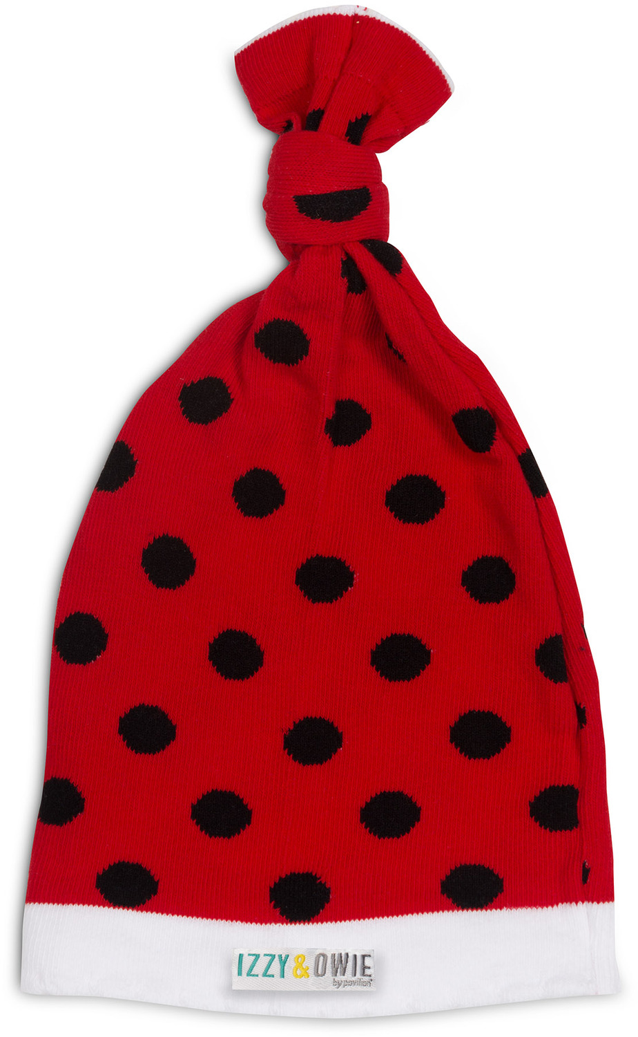 Red and Black Polka Dot by Izzy & Owie - Red and Black Polka Dot - One Size Fits All Baby Hat