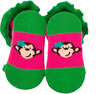Pink and Green Monkey by Izzy & Owie - Bottom
