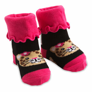 Jungle Cat by Izzy & Owie - 0-12 Months Socks