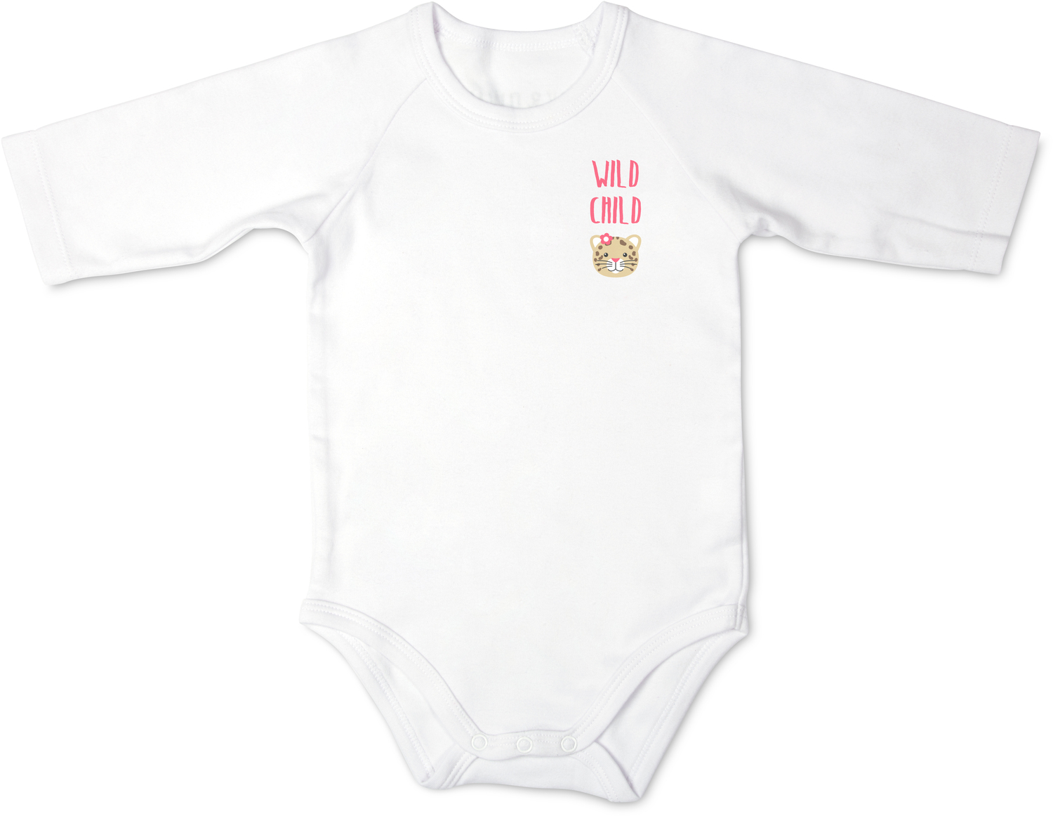 Jungle Cat by Izzy & Owie - Jungle Cat - 12-24 Months 3/4 Length Sleeve Onesie