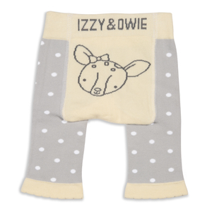 Soft Yellow Deer by Izzy & Owie - 0-6 Months Baby Leggings