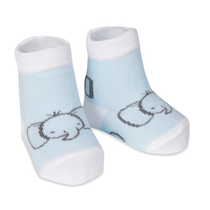 Soft Blue Elephant by Izzy & Owie - 0-3 Months Socks