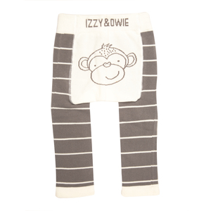 Monkey by Izzy & Owie - 6-12 Months Baby Leggings