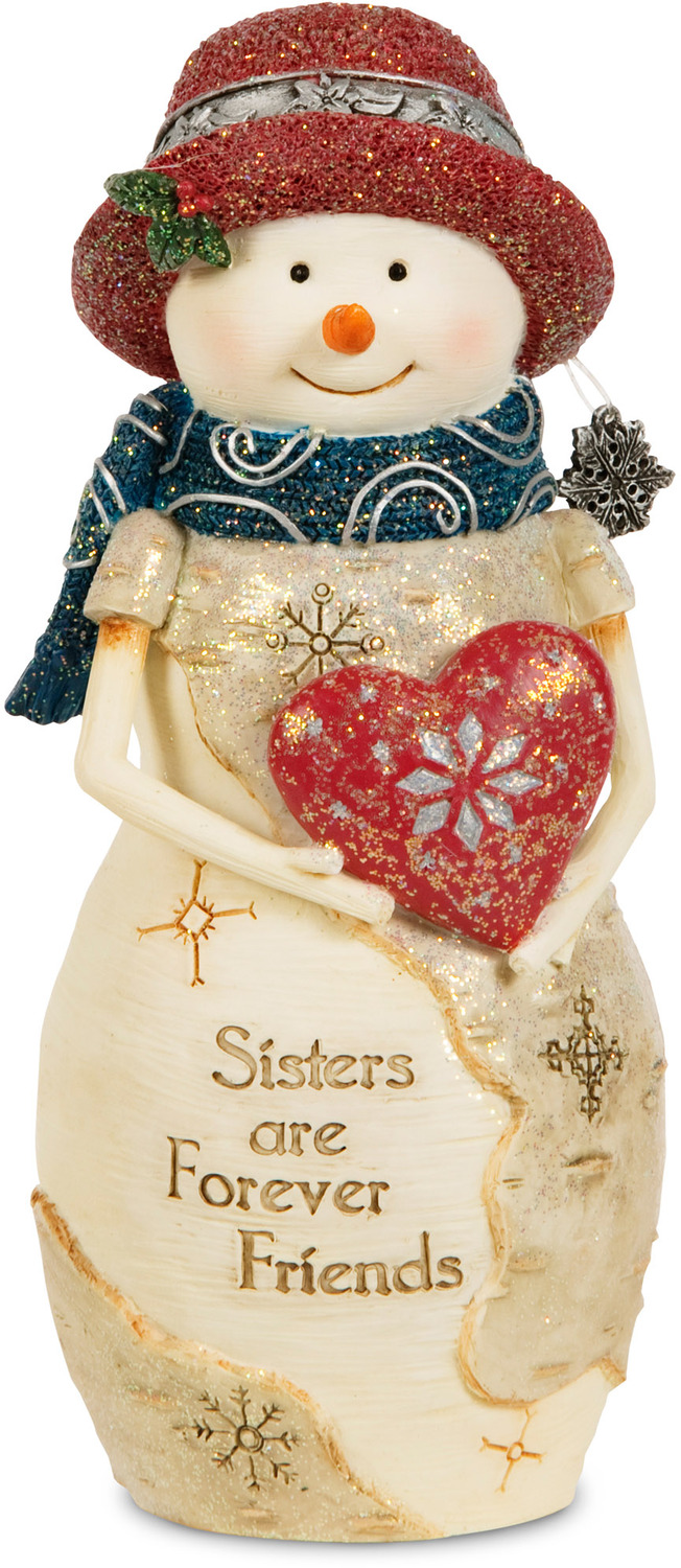 Sister by The Birchhearts - <em>Sister</em> - Christmas Snowman Figurine -