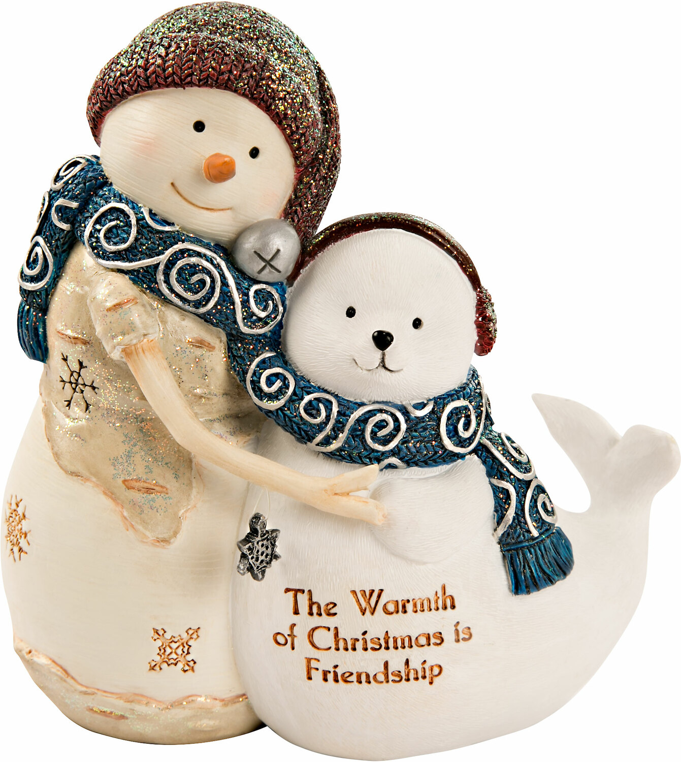 Friendship by The Birchhearts - Friendship - 4.5" Snowman with Seal