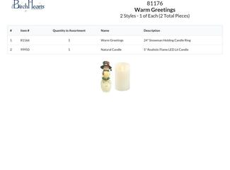 Warm Greetings by The Birchhearts - 24" Snowman with Realistic Flame LED Candle