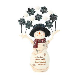 Heartwarming Memories by The Birchhearts - 5.5" Snowman with Snowballs