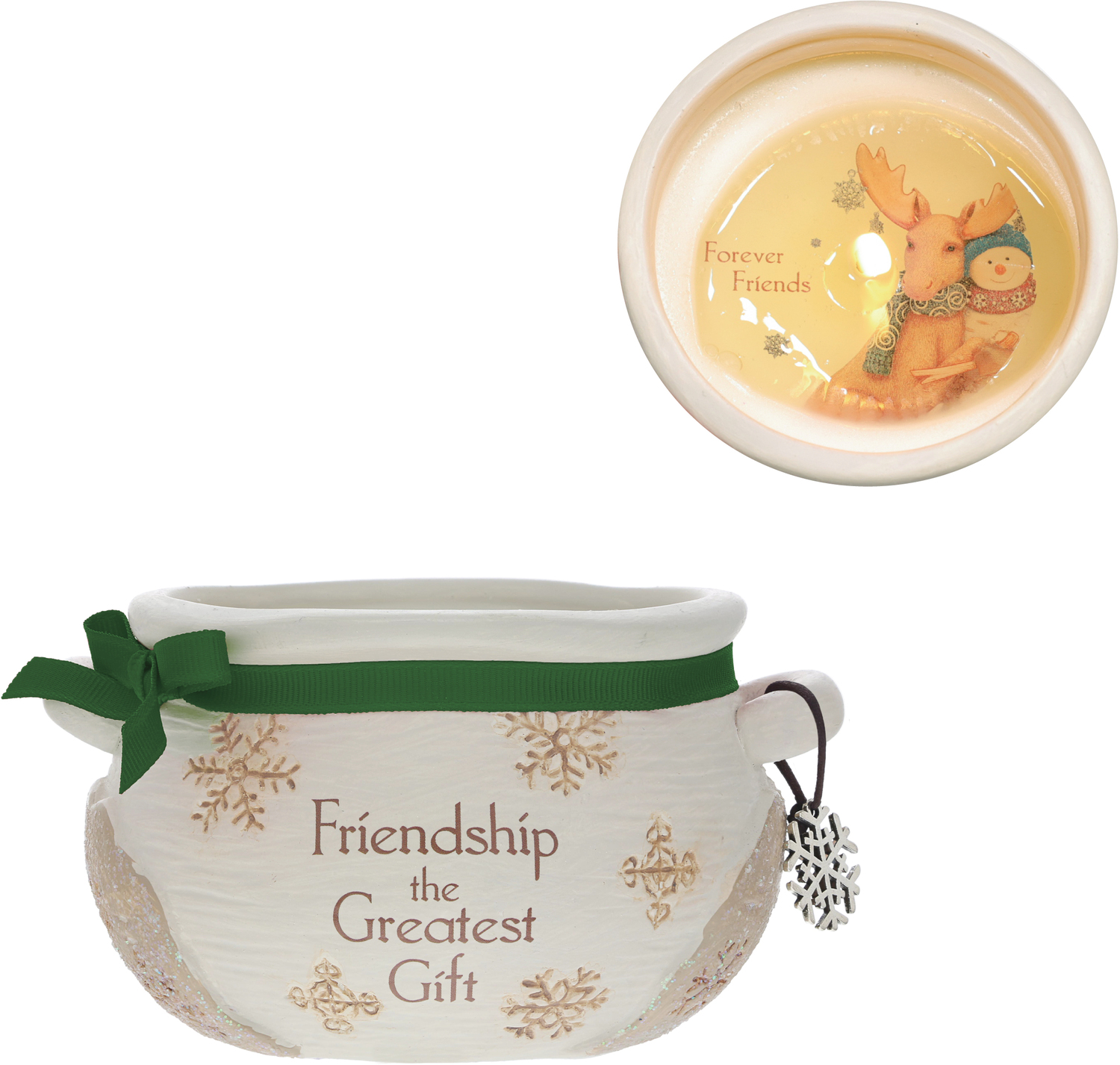 Friendship by The Birchhearts - Friendship - 9 oz - 100% Soy Wax Reveal Candle
Scent: Winter Snow