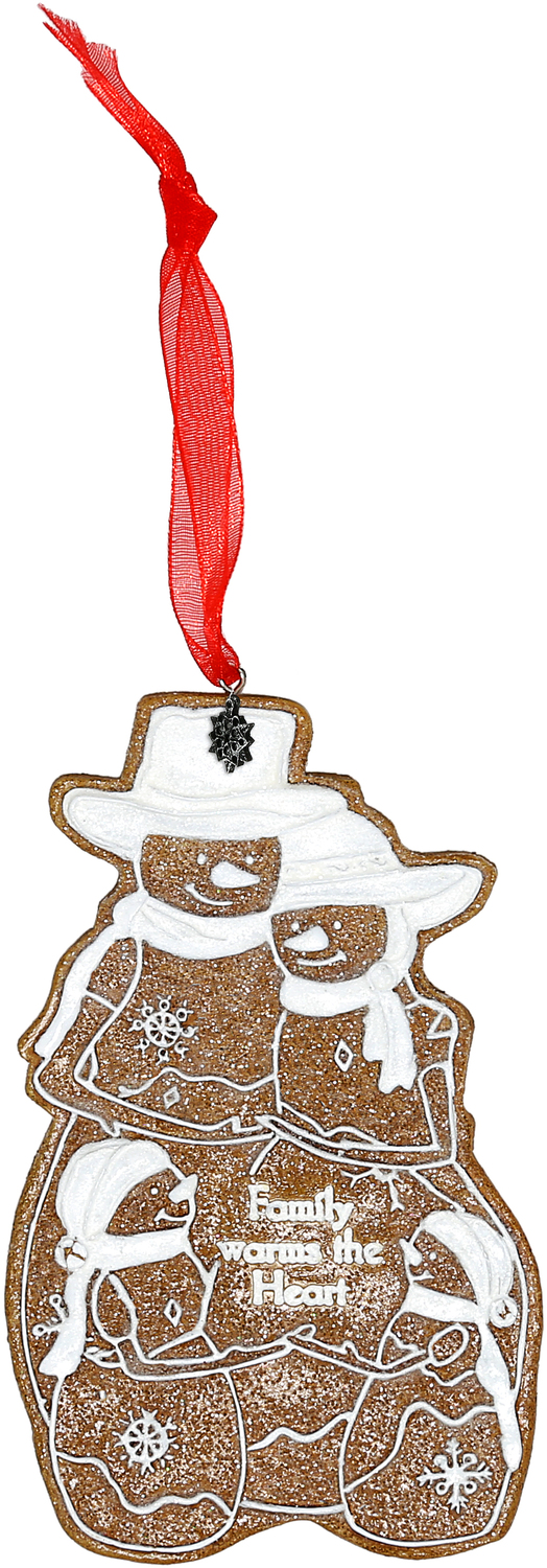 Family by The Birchhearts - Family - 4" Snowfamily  Ornament