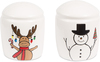 Snowman with Moose by Holiday Hoopla - 
