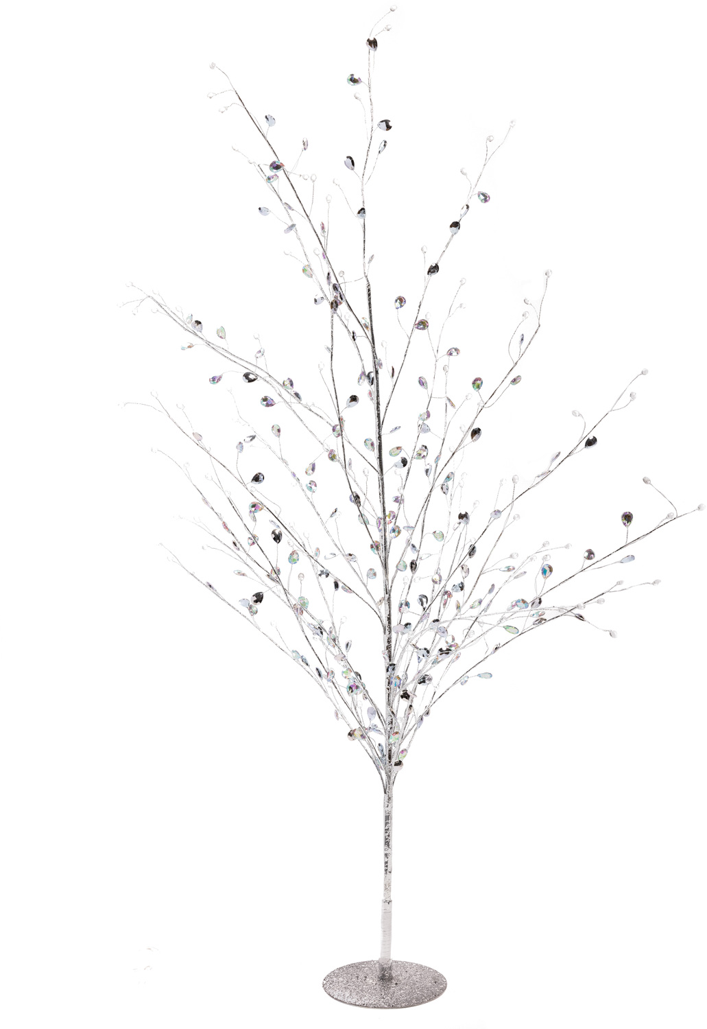 Iridescent by Holiday Hoopla - Iridescent - 45" Decorative Gemmed Tree