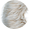 Cream Faux Fur by WarmHearts - CloseUp
